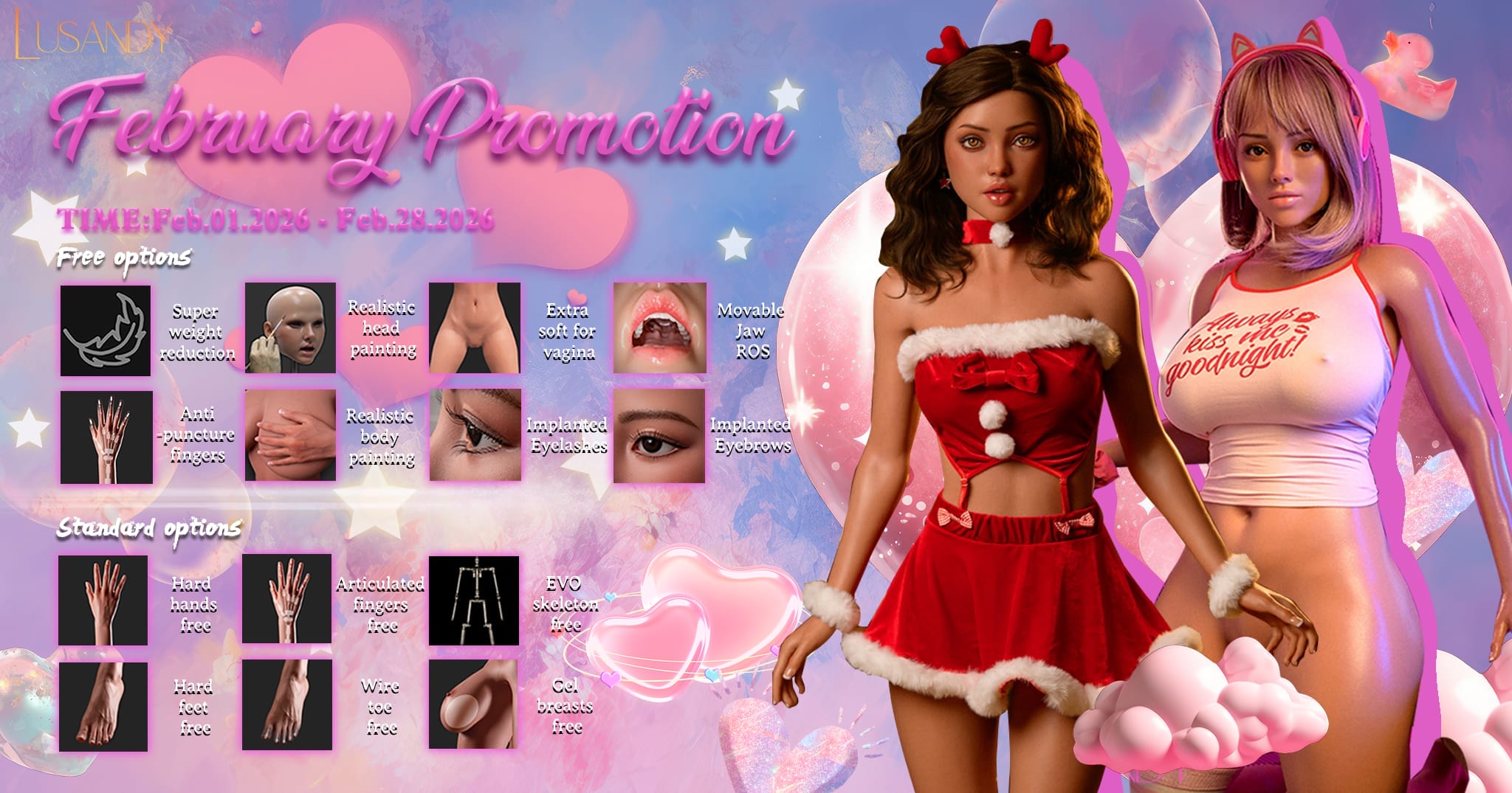 Promotion Lusandy Doll